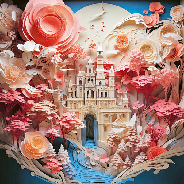 White Castle, Paper-Like 1000-Piece Puzzle