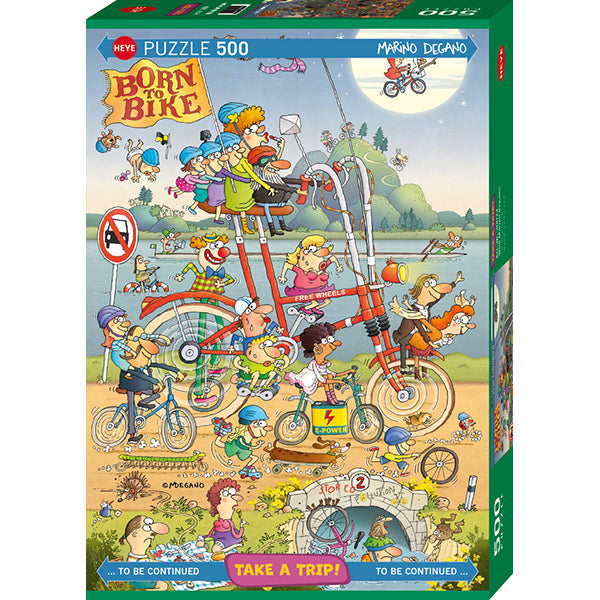 Take a Trip!, With Marino Degano 500-Piece Puzzle