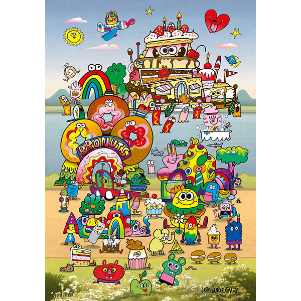 Take a Trip!, With Jon Burgerman 500-Piece Puzzle