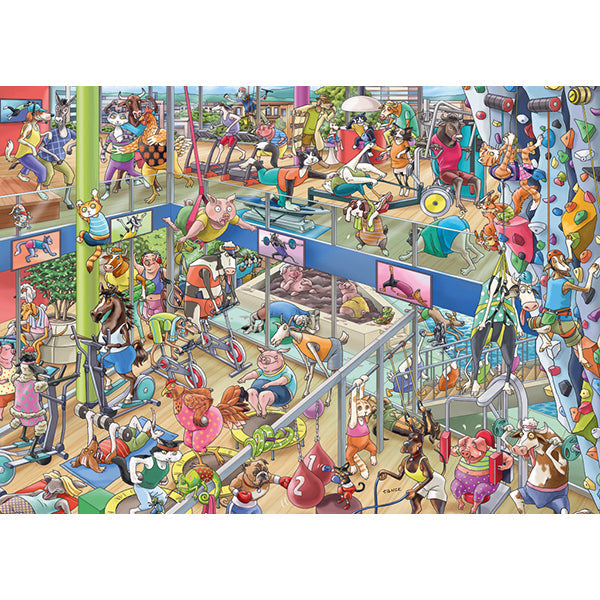 Pet Gym, Tanck 1000-Piece Puzzle