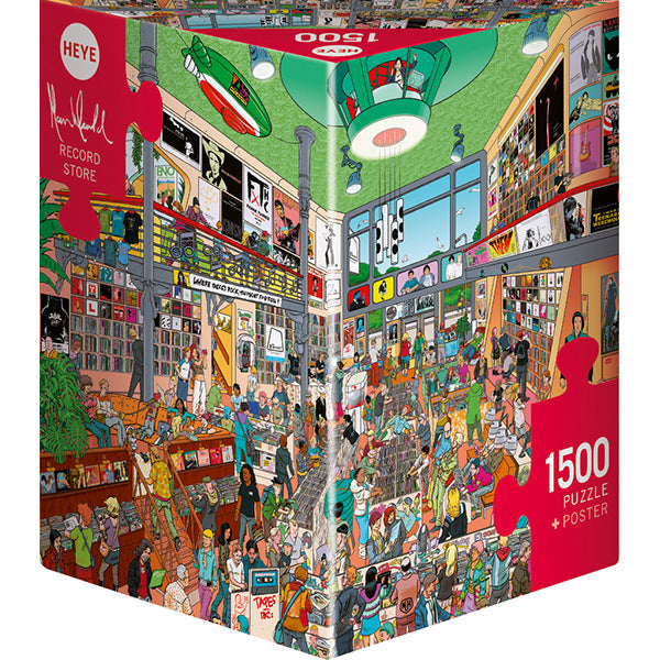 Record Store, Herold 1500-Piece Puzzle