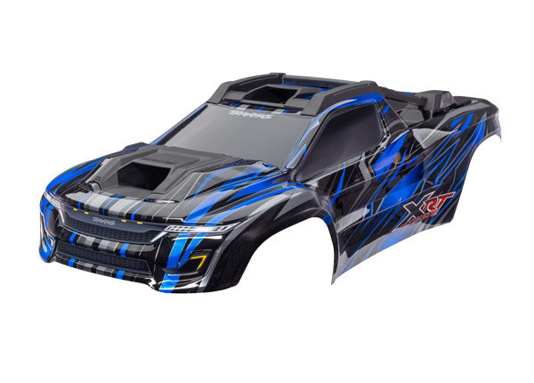 7869-BLUE Traxxas Body, XRT® Ultimate, blue (painted, decals applied)