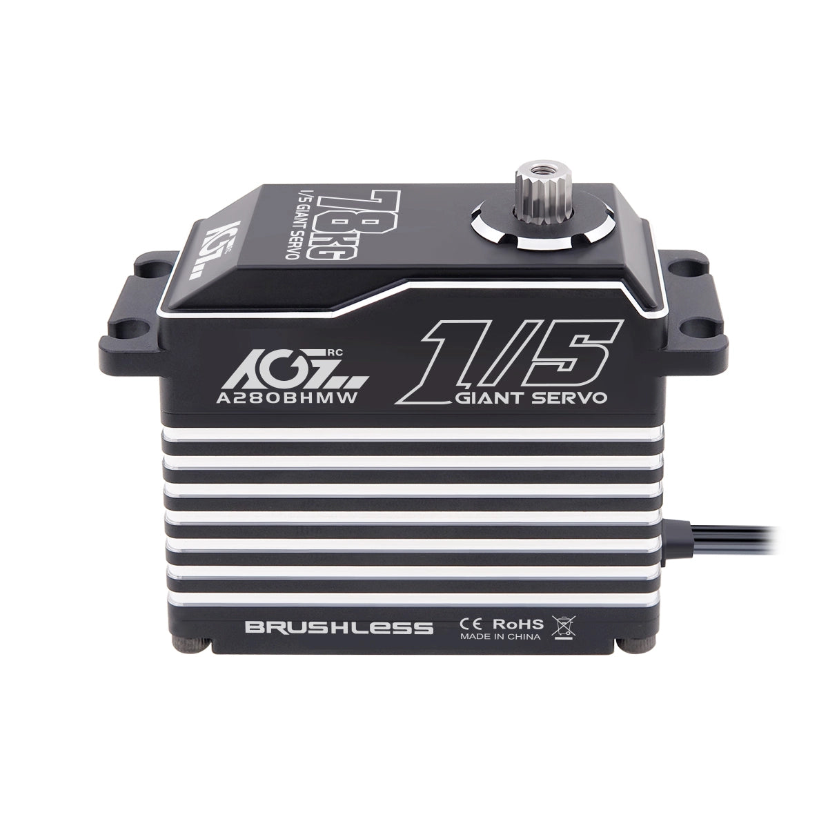 A280BHMW AGFRC 78KG HV 0.082Sec High Speed Brushless Waterproof 1/5