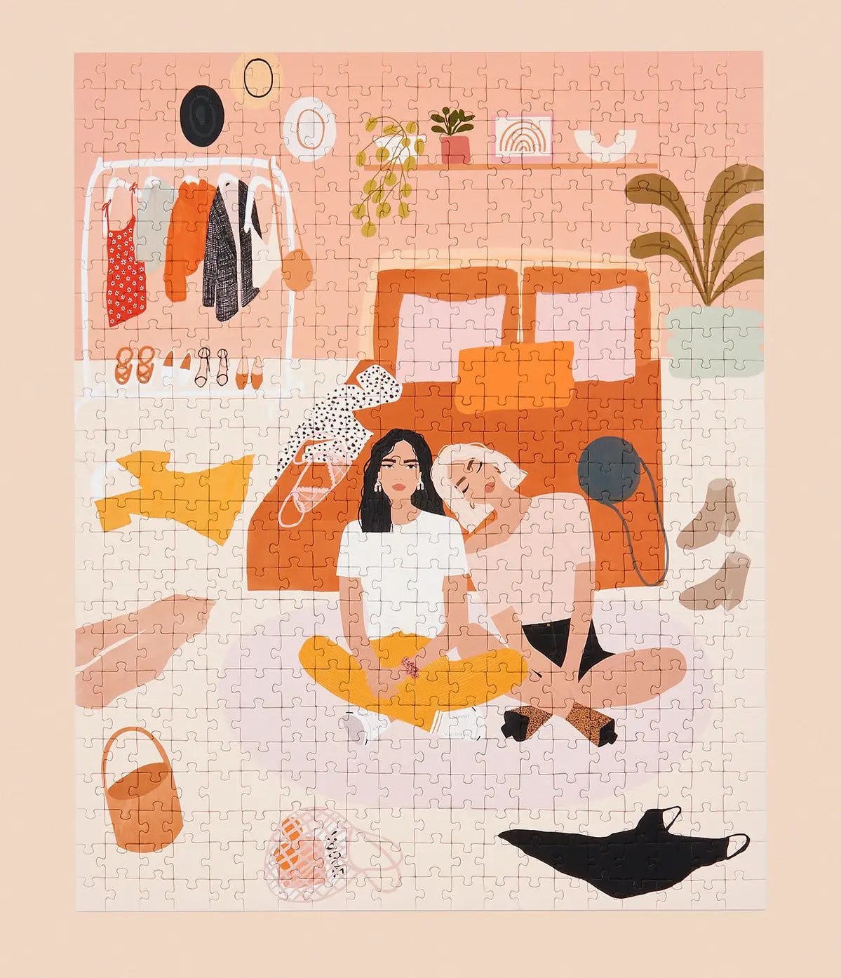 Hanging Out 500-Piece Puzzle
