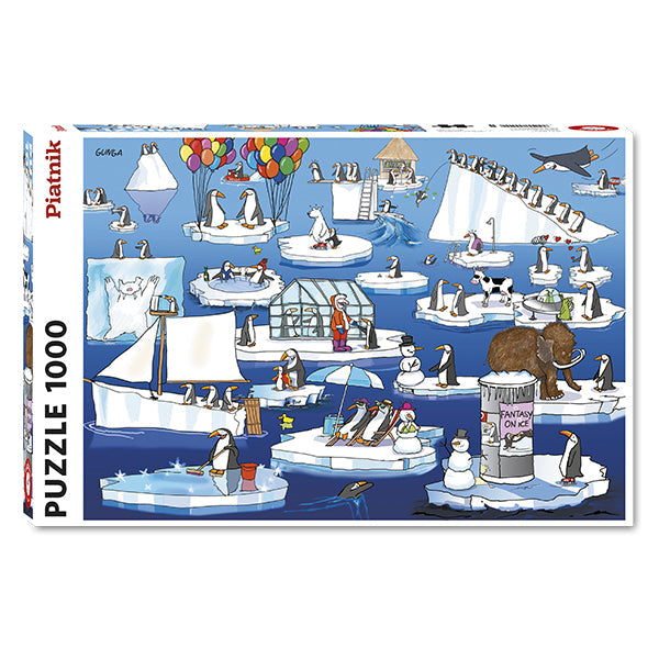 Everyday life in Antarctic 1000-Piece Puzzle