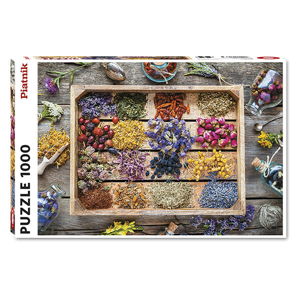 Puzzle de 1000 pièces sur les herbes médicinales