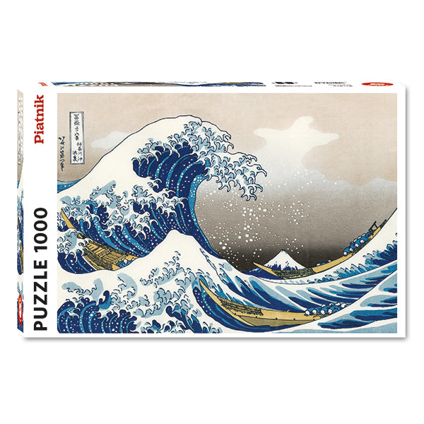 Hokusai - The Wave 1000-Piece Puzzle