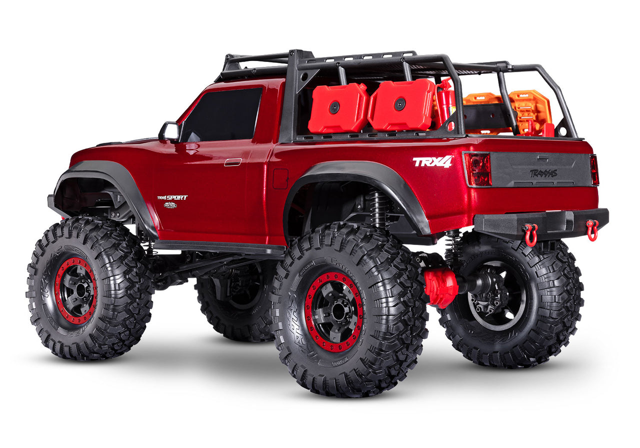 82044-4RED Traxxas TRX4 Sport High Trail Metallic Red