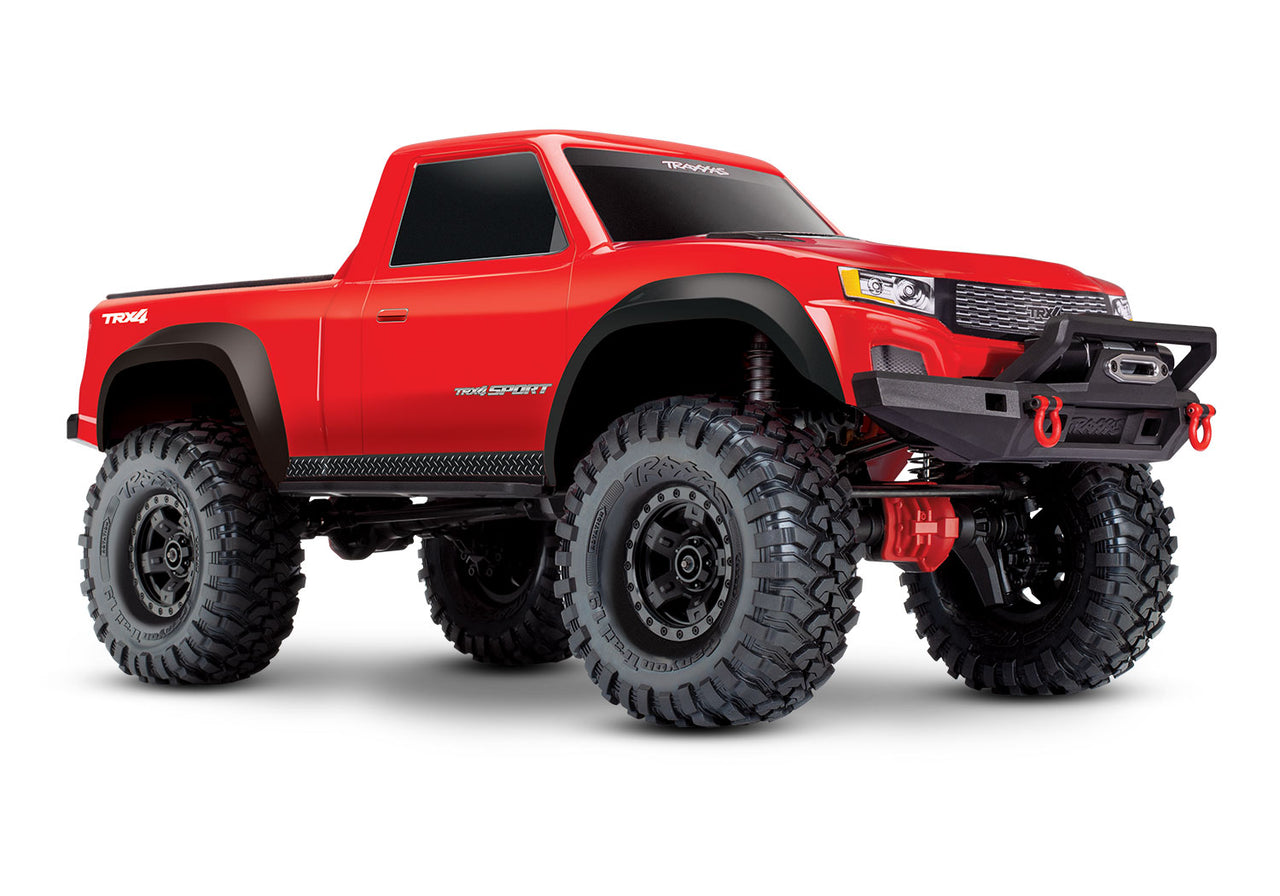 82224-4 Traxxas TRX-4 Sport, clipless body - Red
