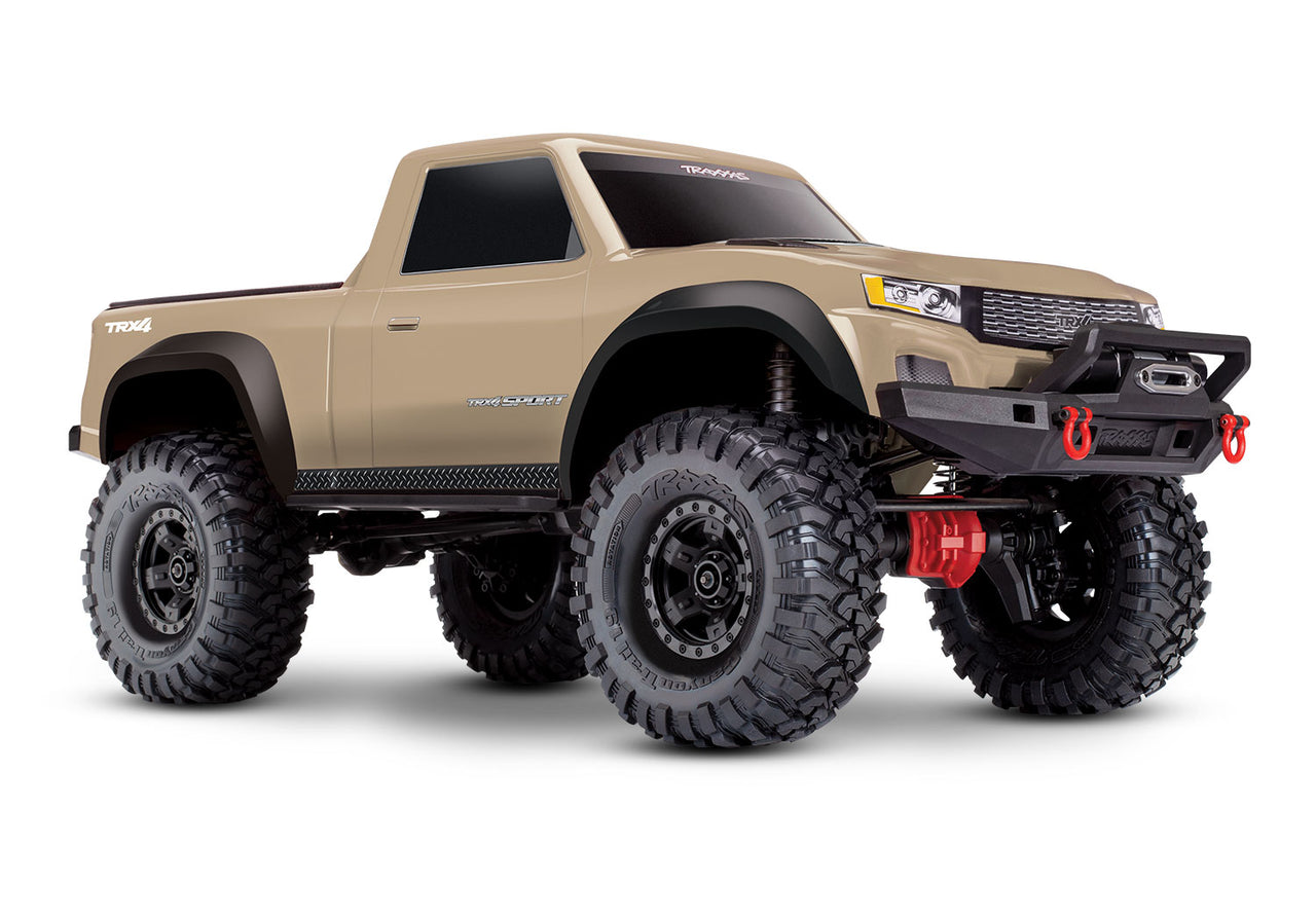 82224-4 Traxxas TRX-4 Sport, clipless body - Tan