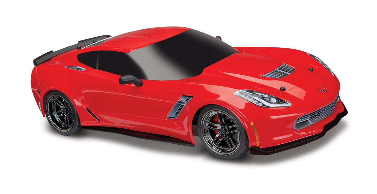 8386R Traxxas Chevrolet Corvette ZO6 body, red (painted, decals applied)