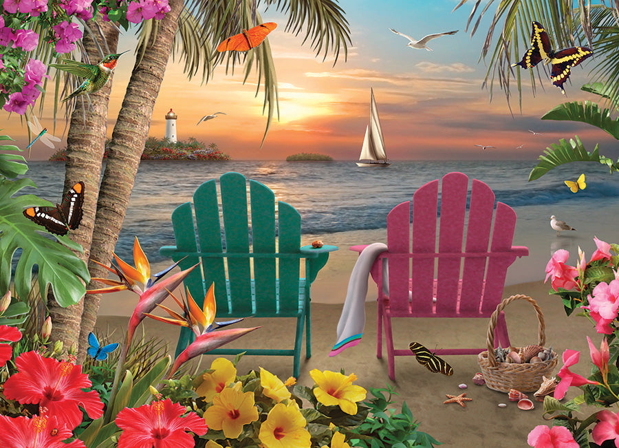 Island Paradise 500-Piece Puzzle