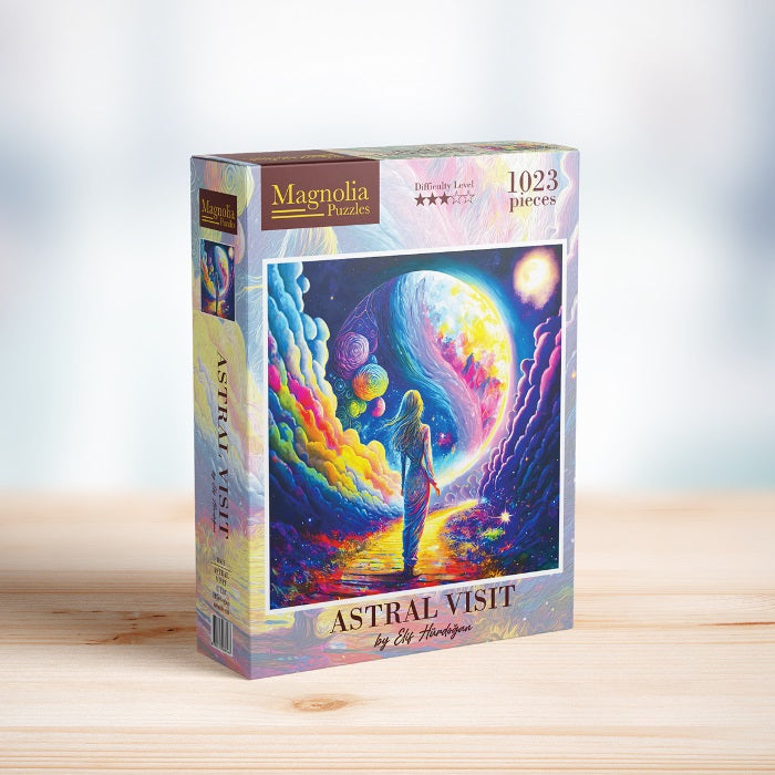 Puzzle Visite Astrale 1023 pièces