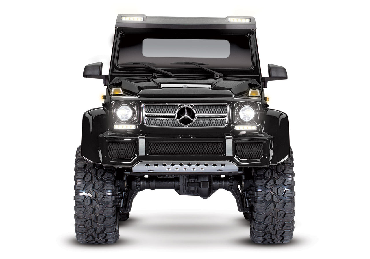 88296-4BLACK Traxxas TRX-6 Mercedes Benz G63 AMG 6x6 clipless body - Black
