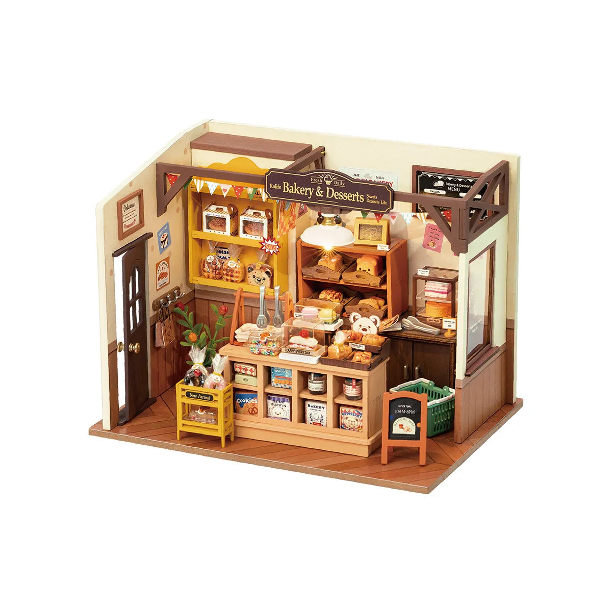 DG161 Rolife Becka's Baking House DIY Miniature House Kit