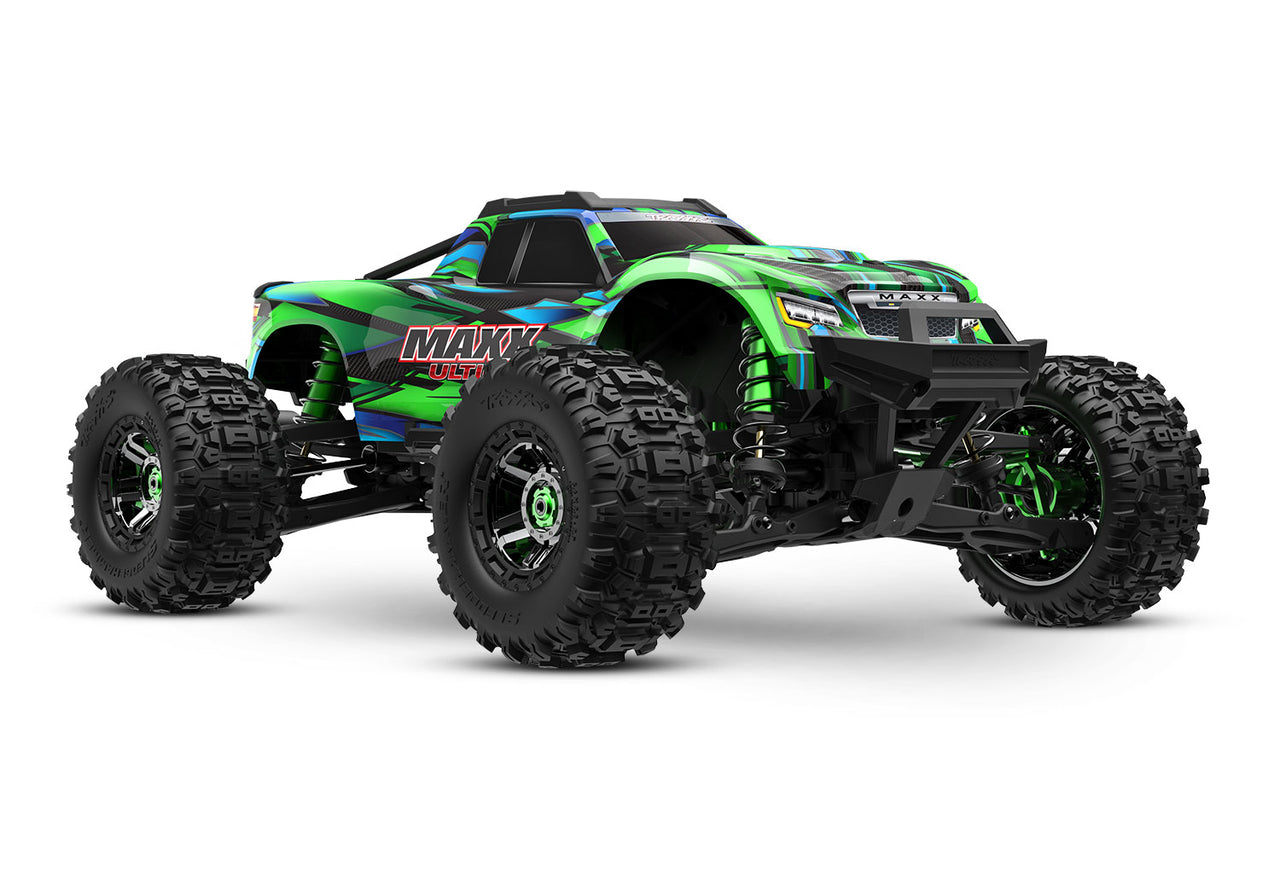 89087-4GREEN  Traxxas Maxx Ultimate VXL-4S 4x4 RTR - Blue [ETA : 2025-10-03]