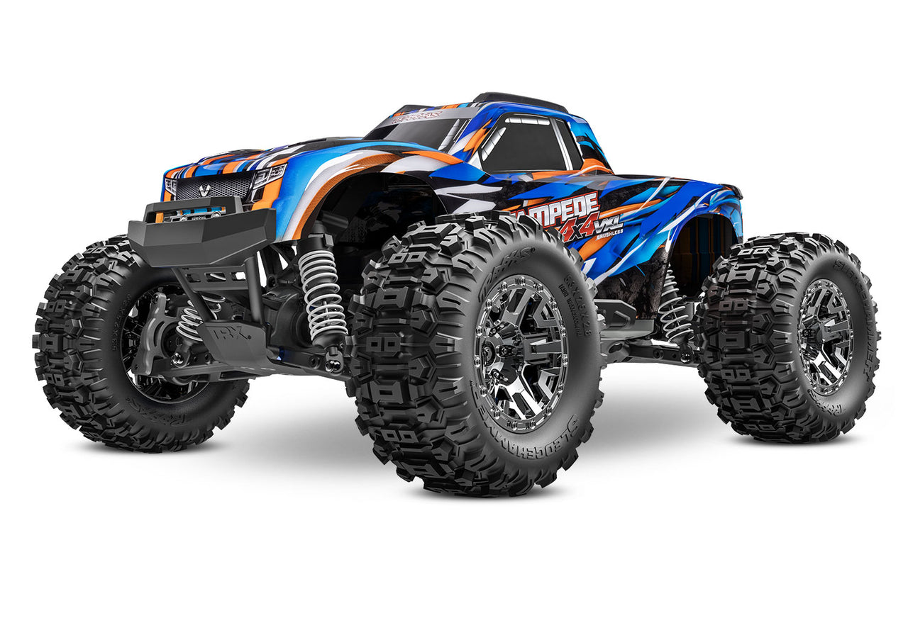 90376-4 Traxxas Stampede VXL Brushless 1/10 4X4 Monster Truck - Orange