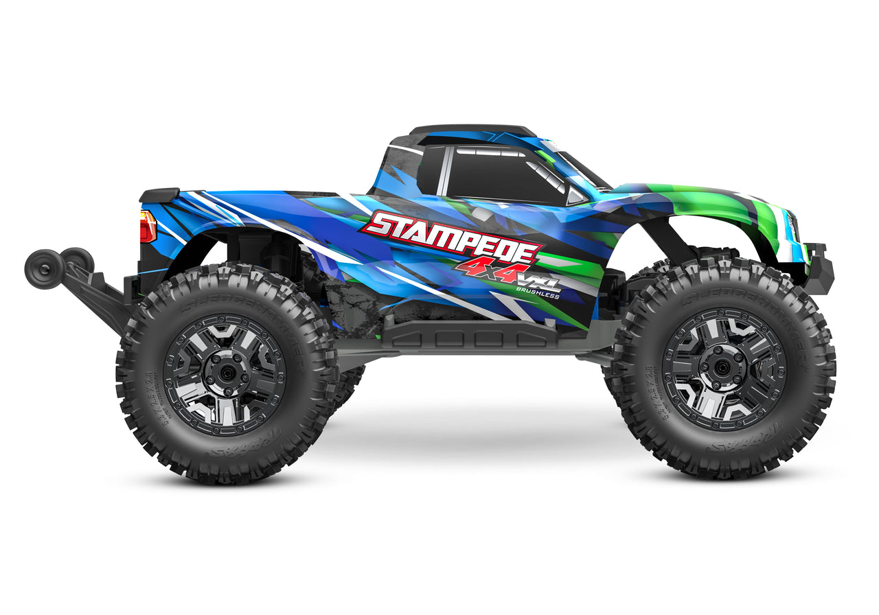 90376-4 Traxxas Stampede VXL Brushless 1/10 4X4 Monster Truck - Green