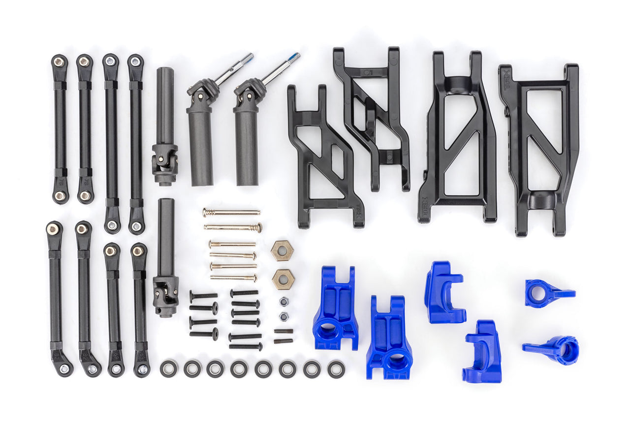 9180-BLUE Traxxas Upgrade Kit, HD, blue (fits 2WD Rustler/Stampede)