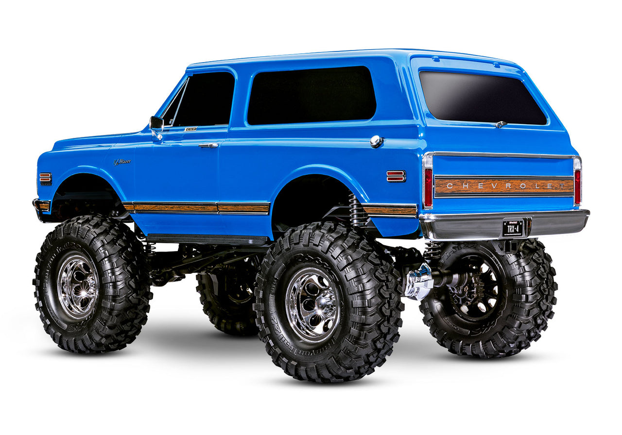 92086-4BLUE Traxxas TRX4 1972 K5 Blazer High Trail - Bleu