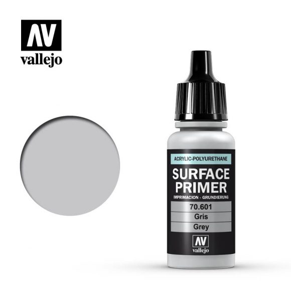 VAL70601 GREY PRIMER - ACRYLIC POLYURETHANE 17ML