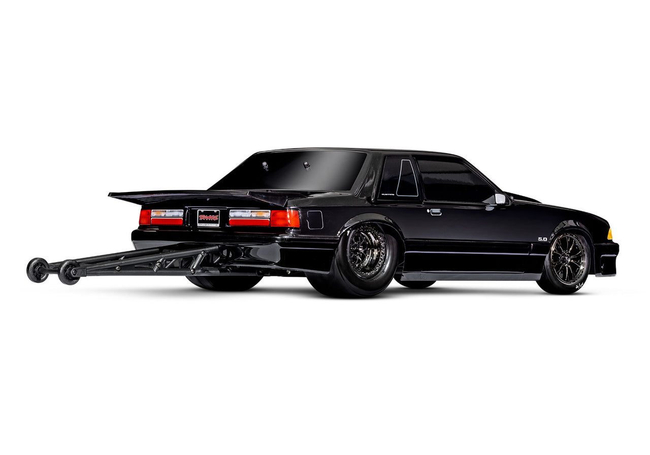 94046-4BLACK Traxxas Ford Mustang 5.0 Drag Slash RTR - Negro [Juego de neumáticos 9475A o 9475X GRATIS]