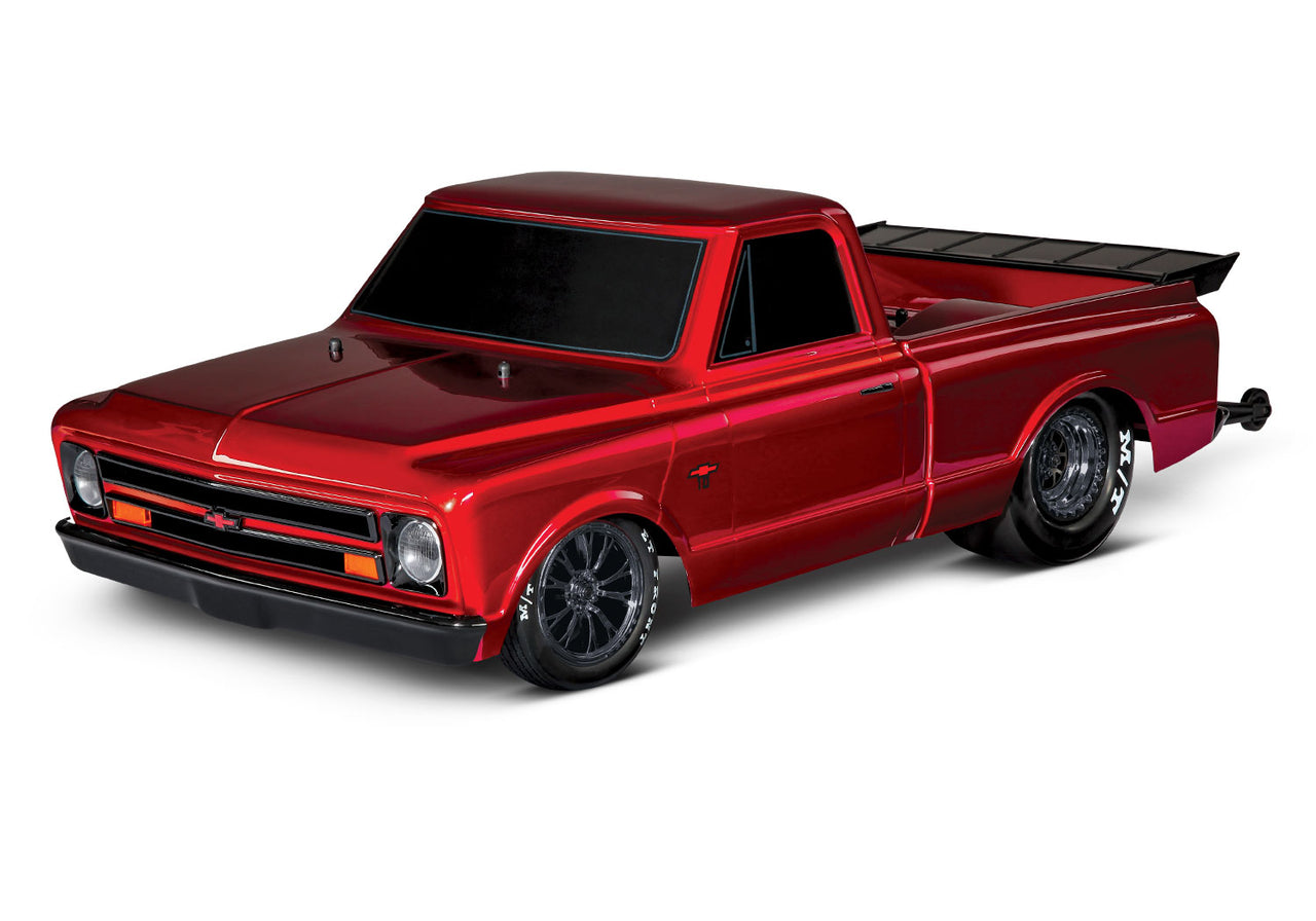 94376-74 Traxxas 1967 Chevrolet C10 Drag Slash Extreme Heavy Duty - Red