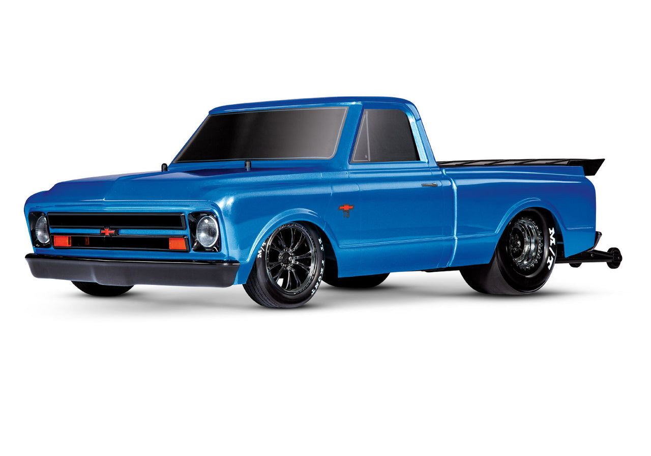 94376-74 Traxxas 1967 Chevrolet C10 Drag Slash Extreme Heavy Duty - Blue