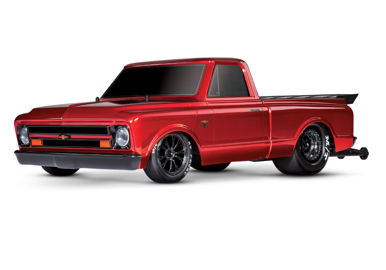 94376-74 Traxxas 1967 Chevrolet C10 Drag Slash Extreme Heavy Duty - Red