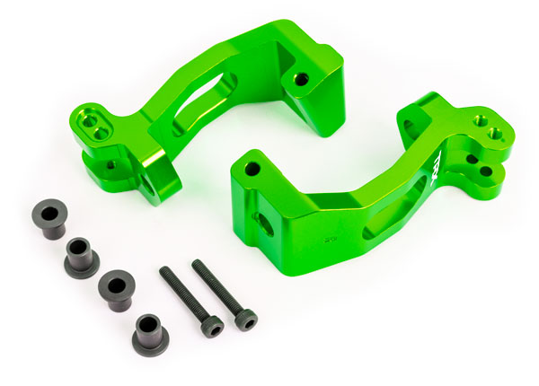 9532G Traxxas Caster Blocks (C-Hubs) - Green