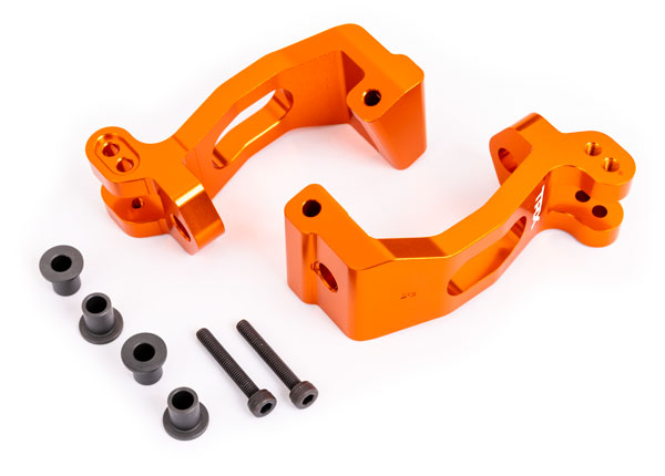 Bloques de ruedas Traxxas 9532T (bujes C) - Naranja