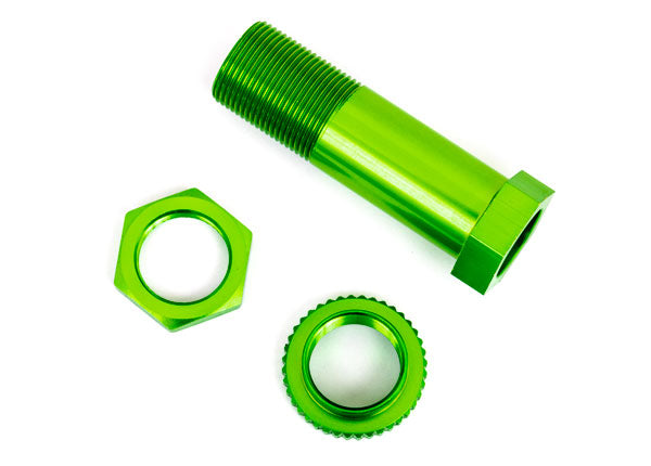 Poste protector de servo Traxxas 9545G (anodizado verde, aluminio)