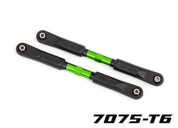 9547G Traxxas Camber Links, Front, Sledge - Green-Anodized