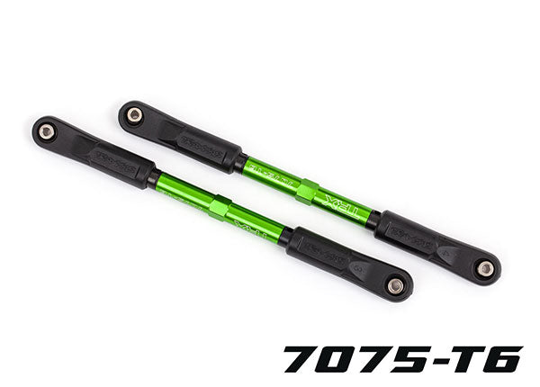9548G Traxxas Camber Links, trasero, trineo - anodizado verde