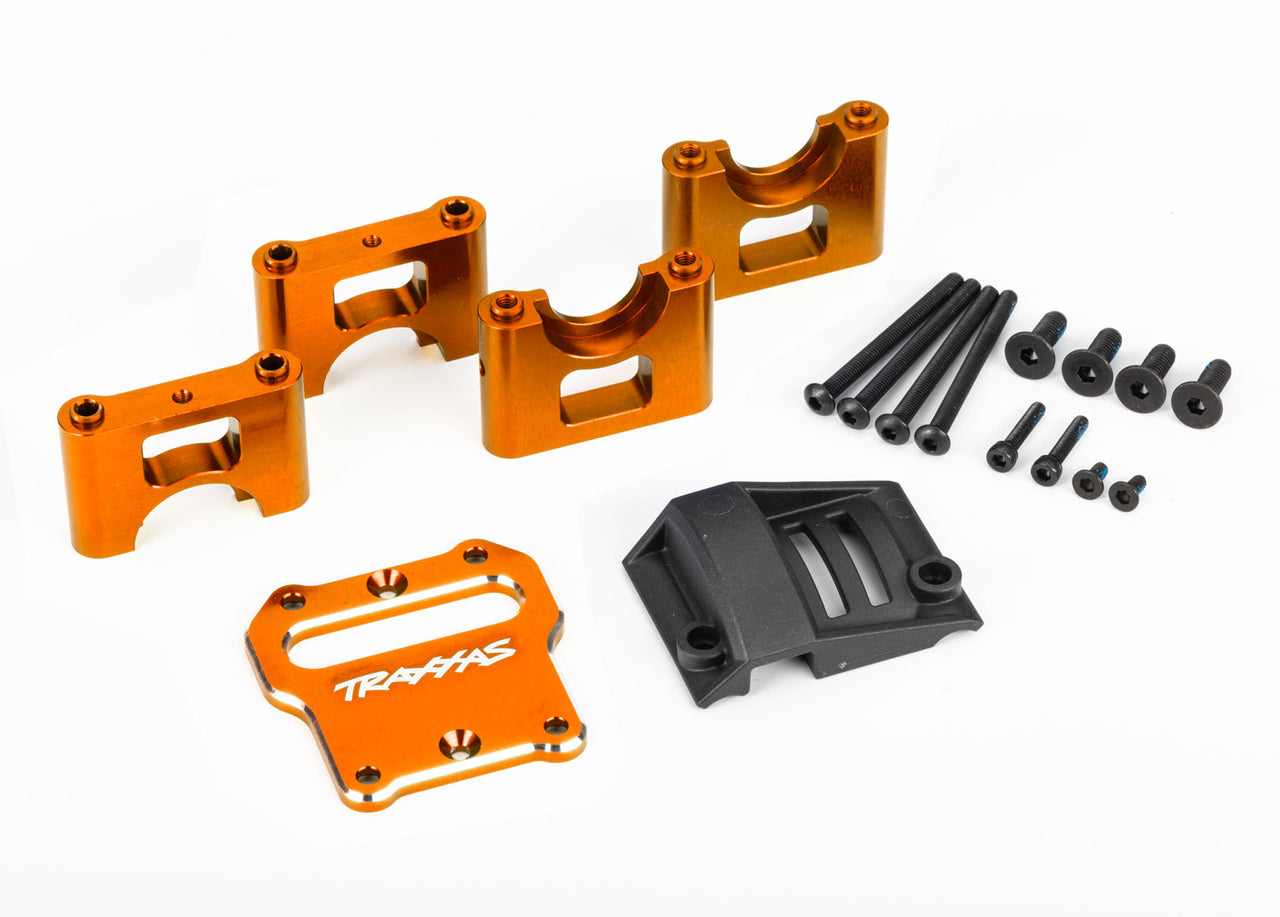 Support Traxxas 9584T, support de différentiel central, aluminium (orange)