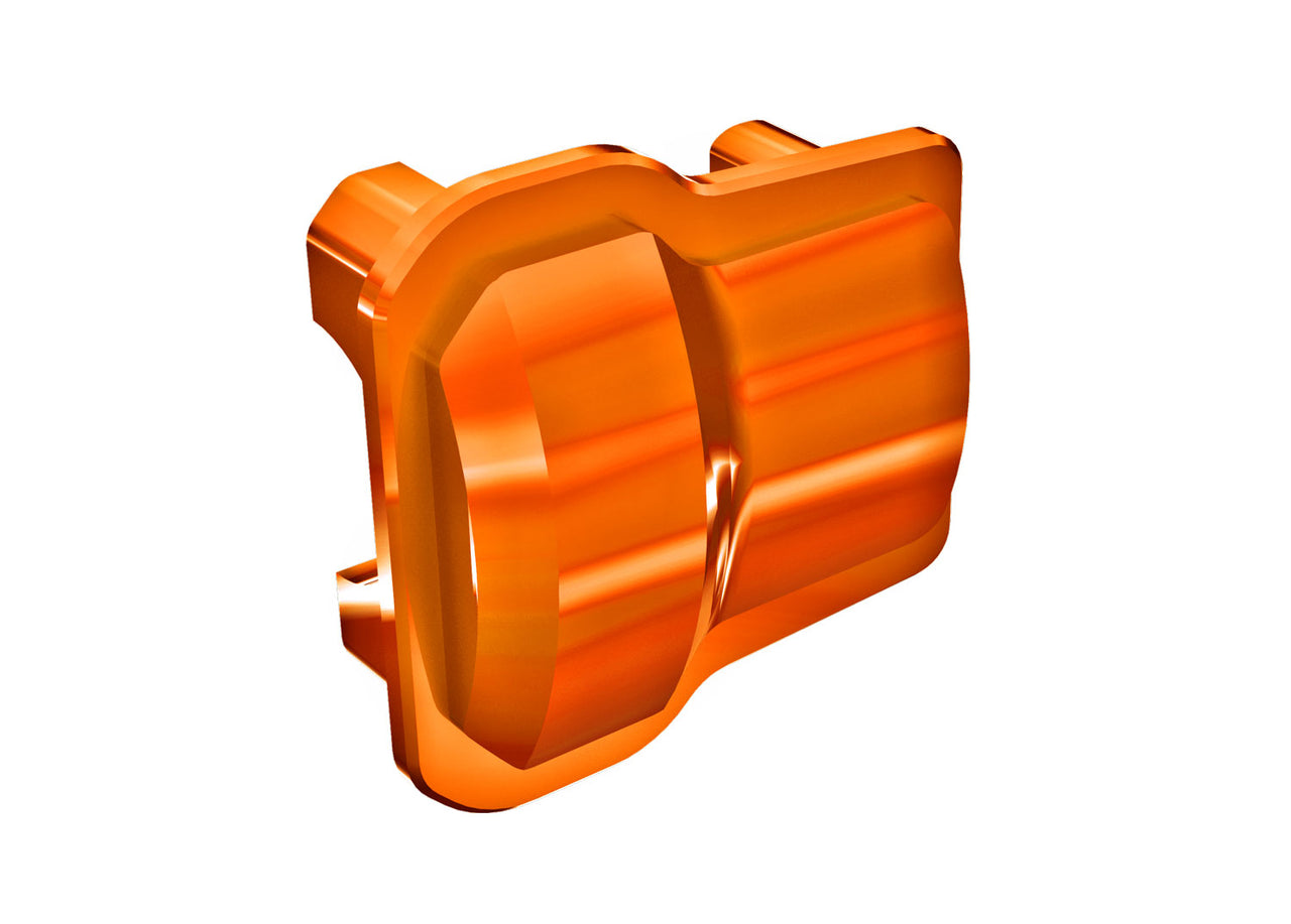 9787-ORNG Couvercle d'essieu Traxxas, aluminium 6061-T6 (orange anodisé) (2)