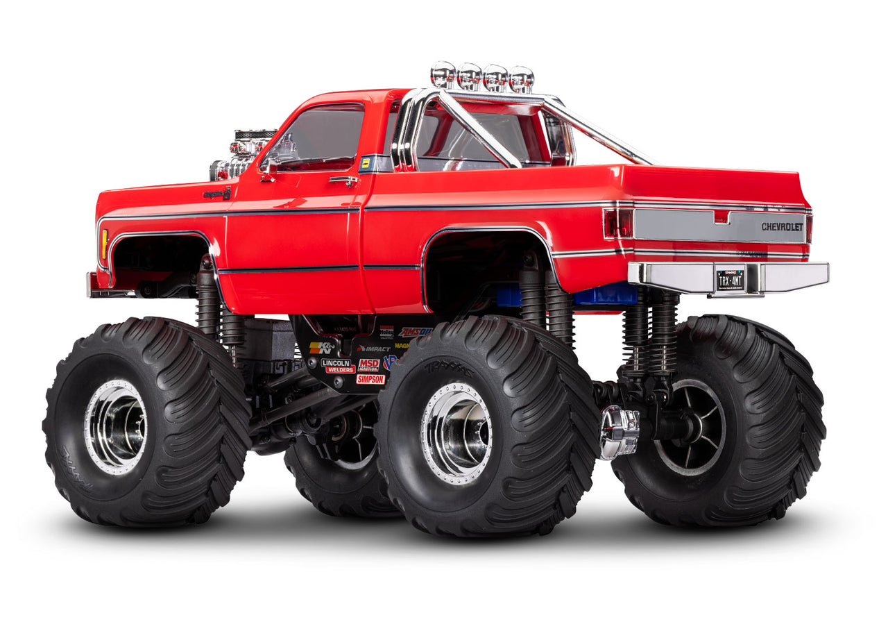 98064-1RED Camion monstre Traxxas TRX-4MT K10 - Rouge 