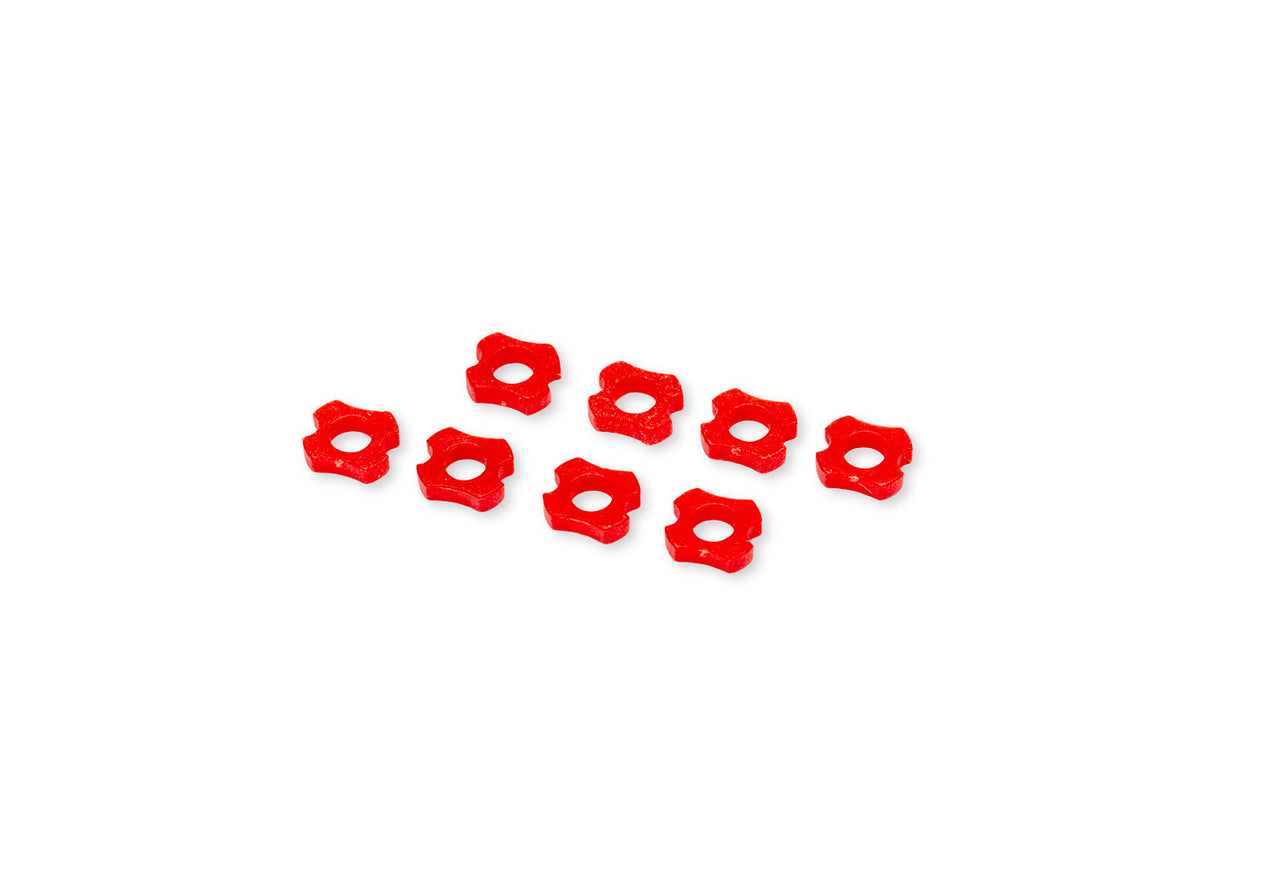 9865 Traxxas Piston, damper (red) (8)