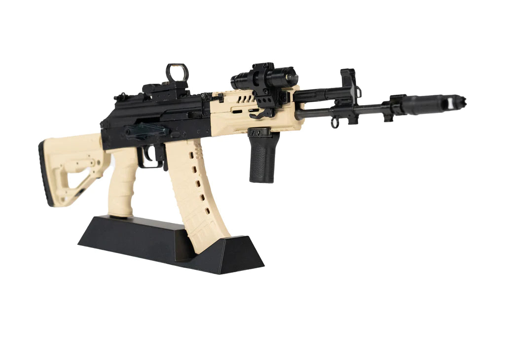 AK12-FDE MINIATURE AK-12 MODEL - BLACK/FDE