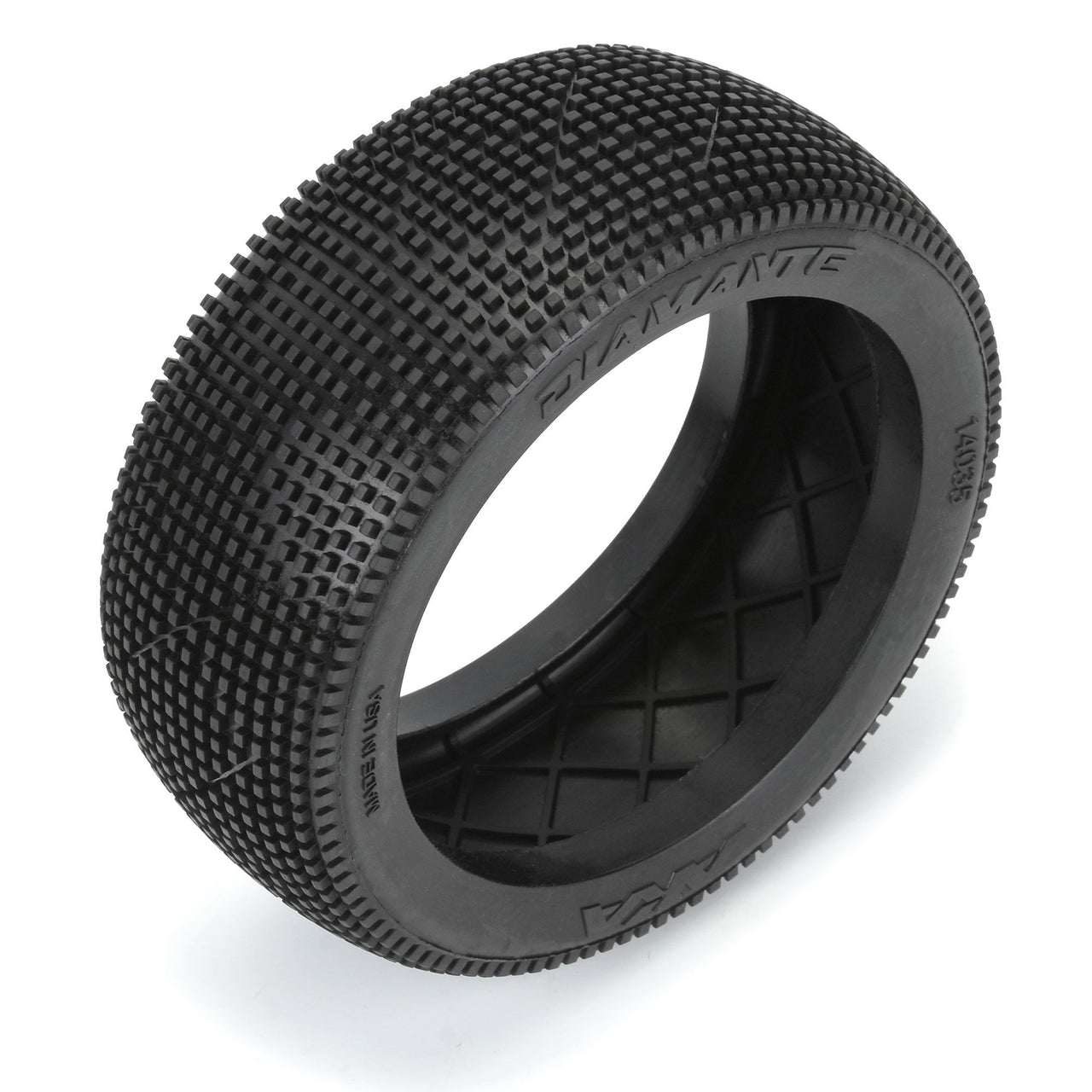 AKA14035CR 1/8 Diamante Clay Front/Rear Off-Road Buggy Tires (2)
