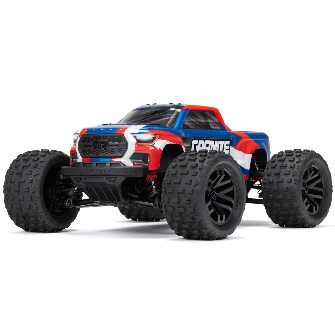 ARA2102T1 1/18 GRANITE GROM MEGA 380 Brushed 4X4 Monster Truck RTR with Battery & Charger, Blue