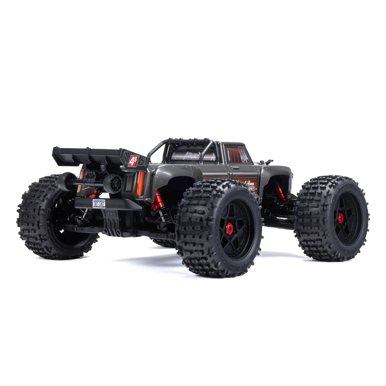 ARA4410V2T3 Arrma 1/10 OUTCAST 4X4 4S V2 BLX Camión Acrobático RTR, Bronce 