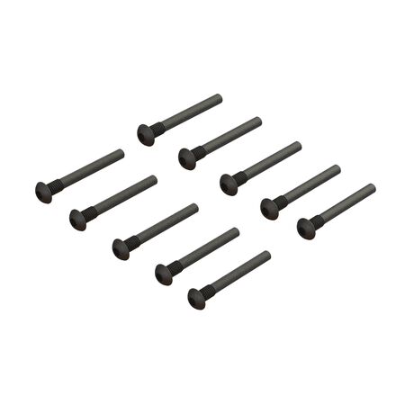 ARA702013 Goupille à vis à tête bombée M3x24mm (10pcs)