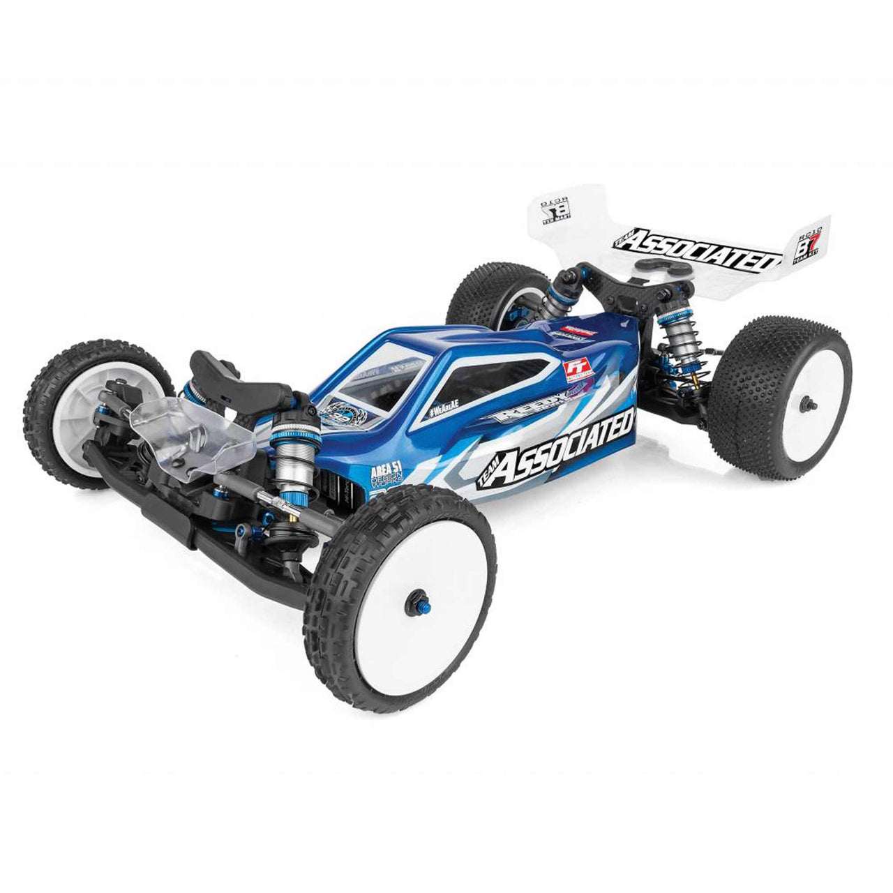 ASC90041 1/10 RC10B7 Kit de equipo de buggy 2WD 