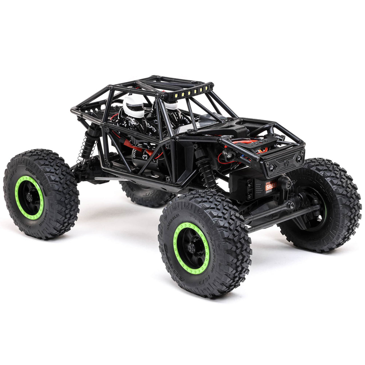 AXI01002V2T1 1/18 UTB18 Capra 4WD Unlimited Trail Buggy RTR, negro 