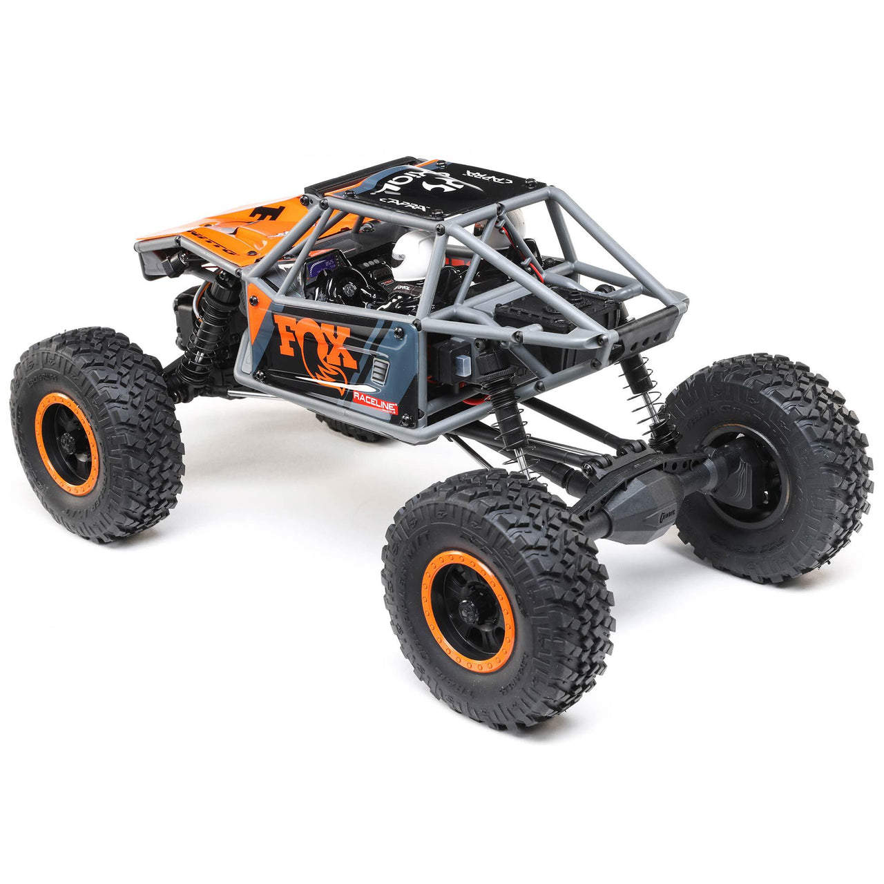 AXI01002V2T2 1/18 UTB18 Capra 4WD Unlimited Trail Buggy RTR, Gris 