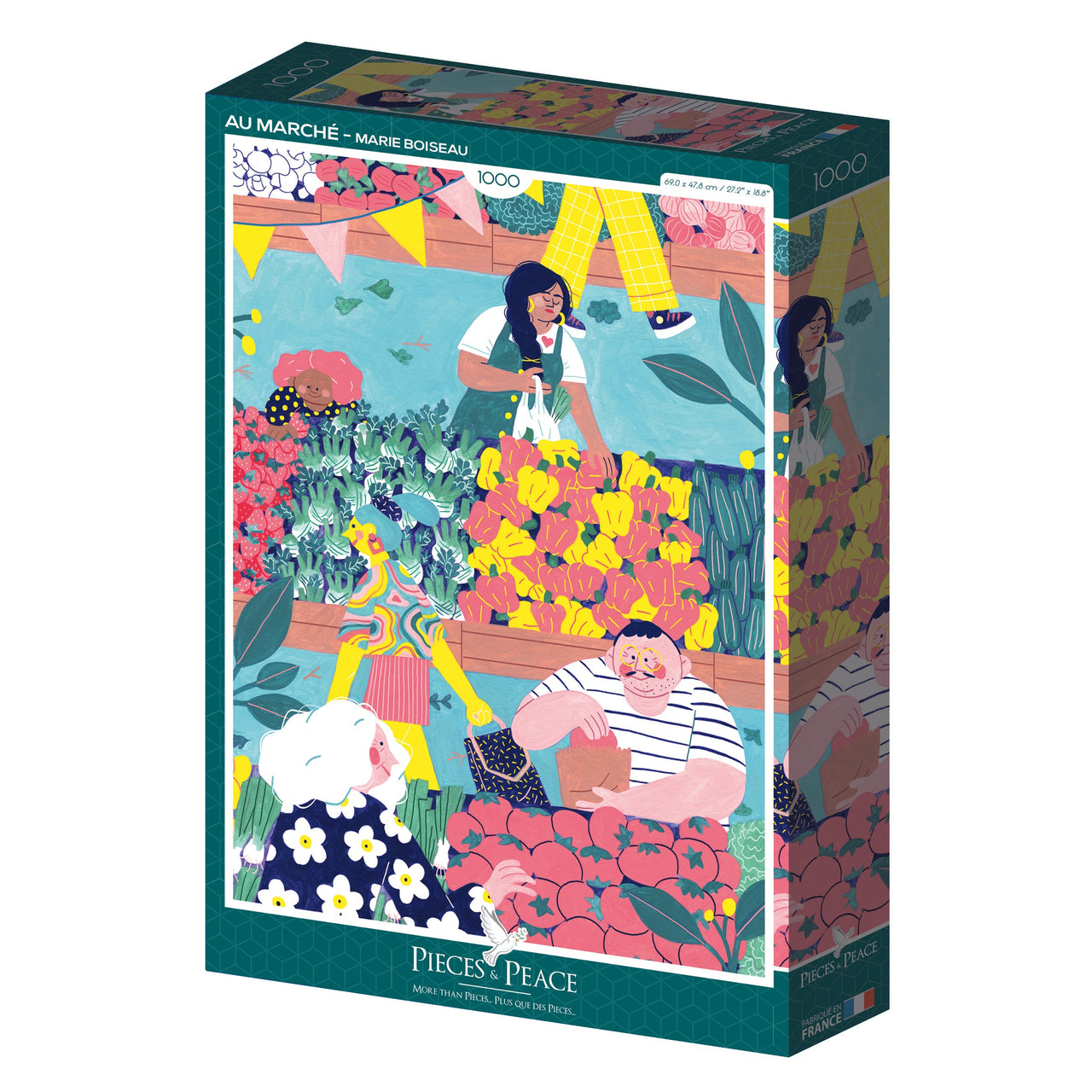 Au Marché 1000-Piece Puzzle