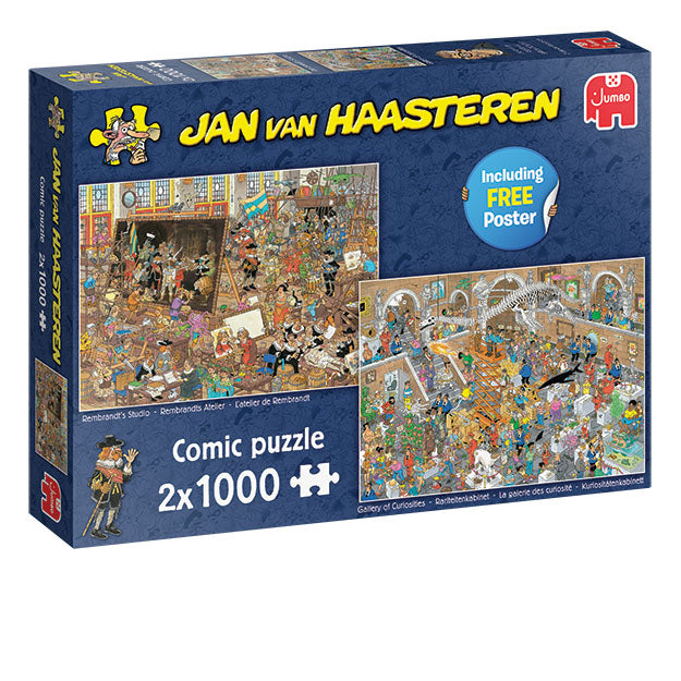 A Trip to the Museum 2x1000-Piece Puzzle