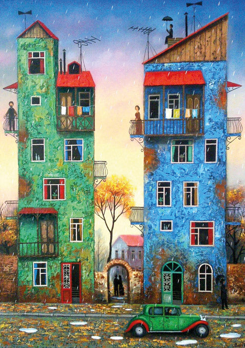 Pluie d'automne - Puzzle 1000 pièces de David Martiashvili