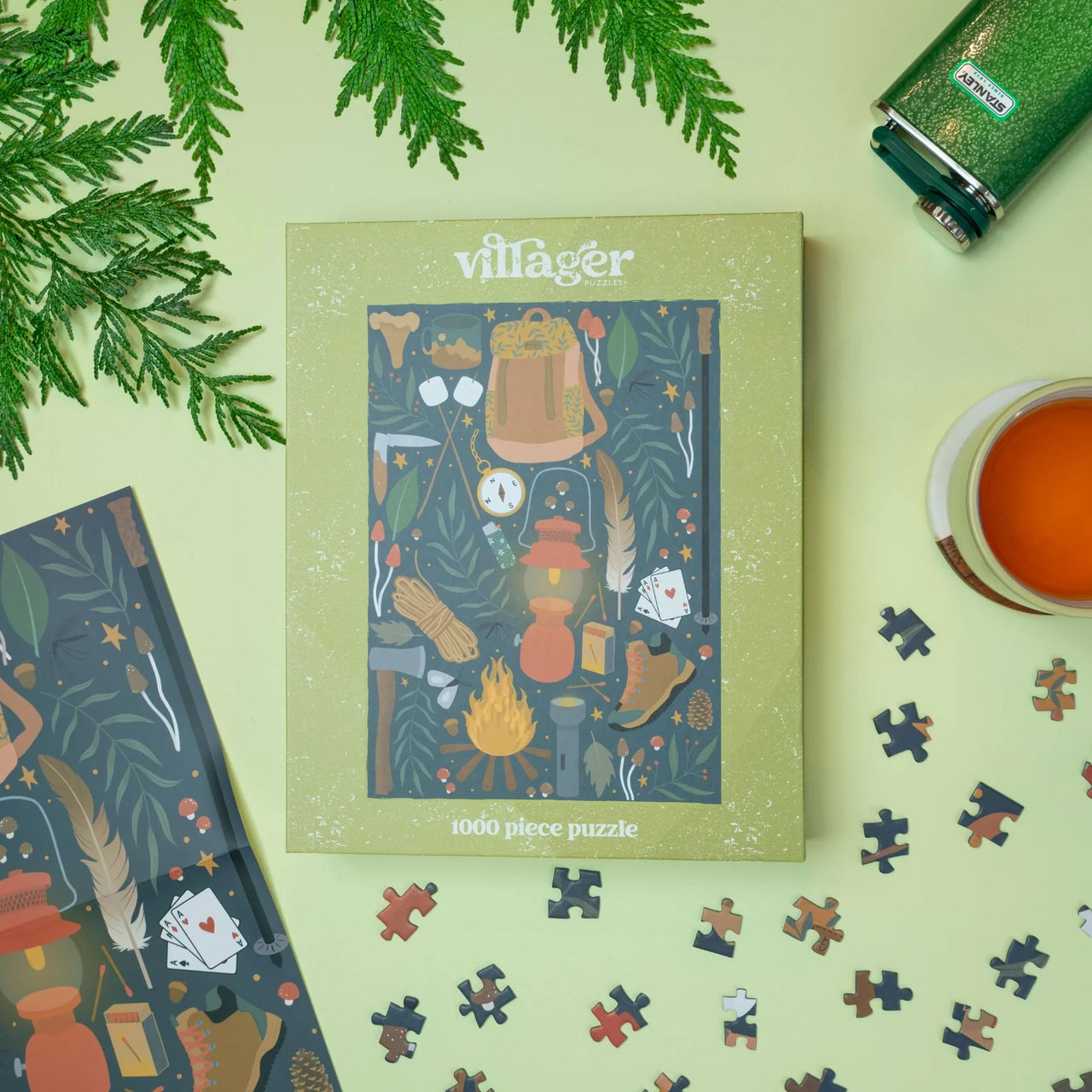 Puzzle Backpacker 1000 pièces